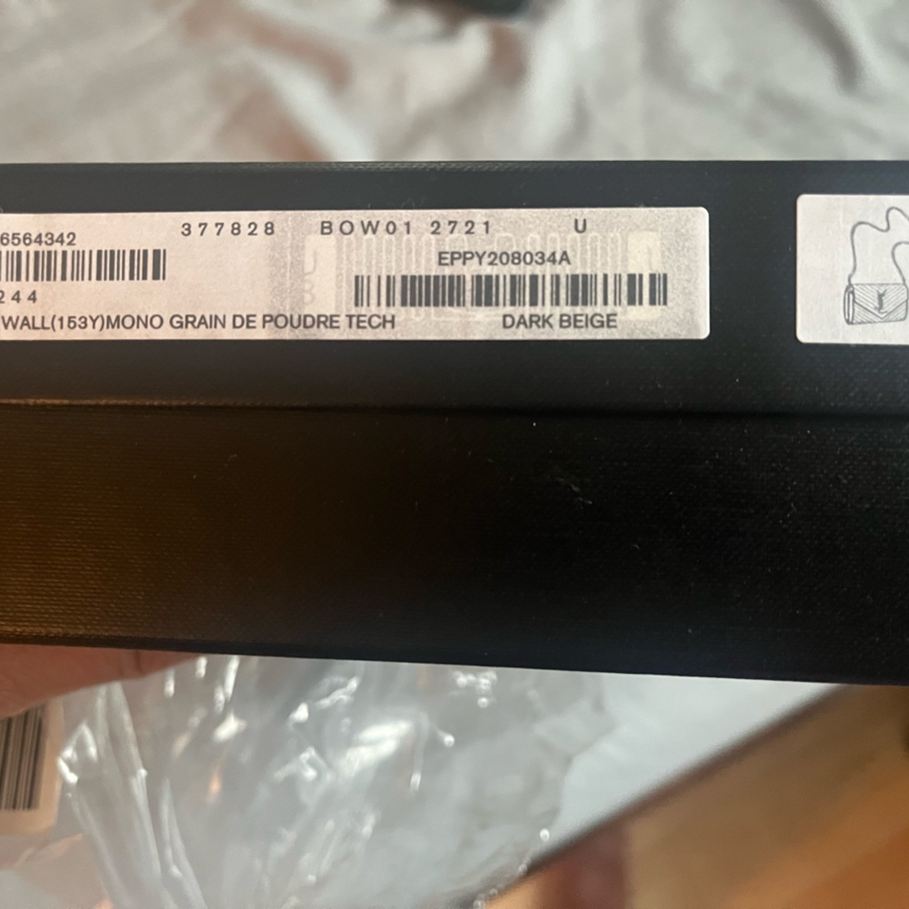 NIB Saint Laurent Classic Cassandre Chain Wallet - Picture 9 of 9